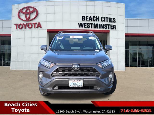 used 2020 Toyota RAV4 car, priced at $25,903