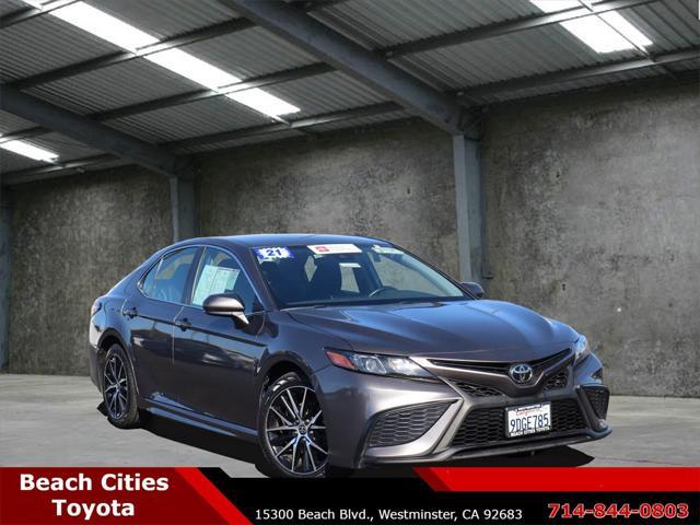 used 2021 Toyota Camry car, priced at $22,477