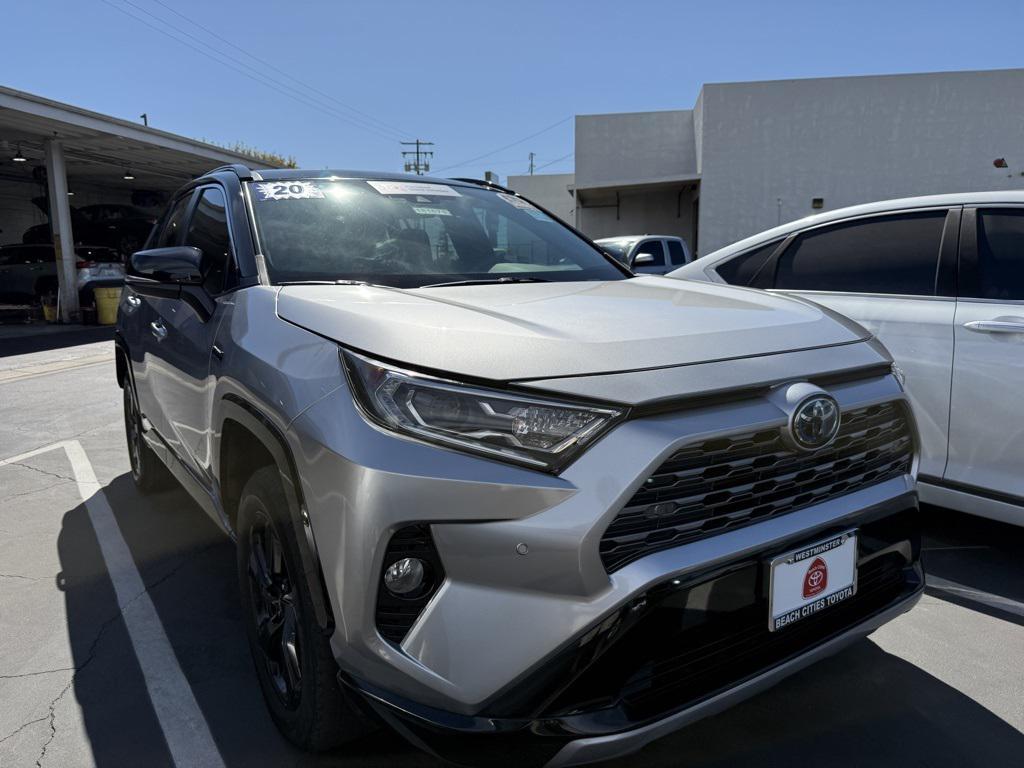 used 2020 Toyota RAV4 Hybrid car, priced at $27,999