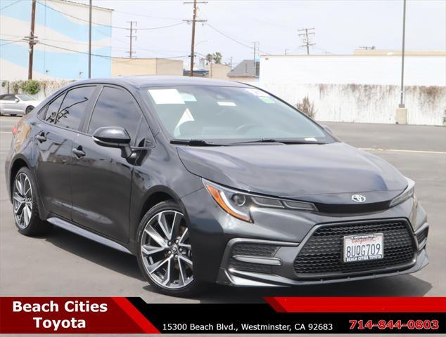 used 2021 Toyota Corolla car, priced at $21,096