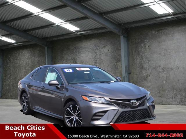 used 2019 Toyota Camry car, priced at $19,496