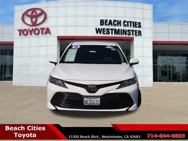 used 2018 Toyota Camry car, priced at $16,799