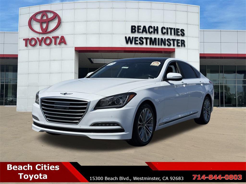 used 2017 Genesis G80 car, priced at $15,499