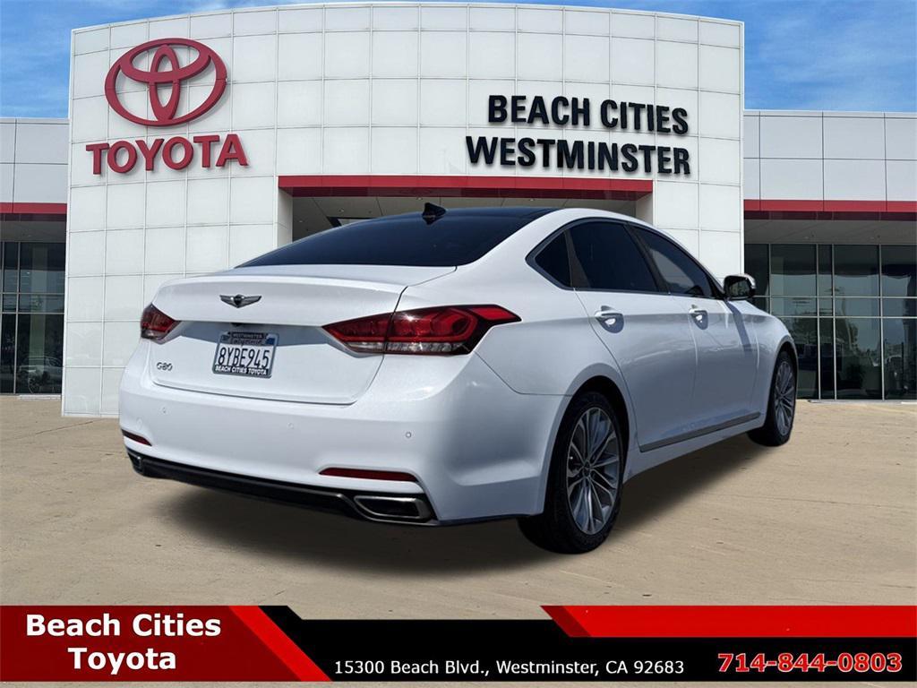 used 2017 Genesis G80 car, priced at $15,499