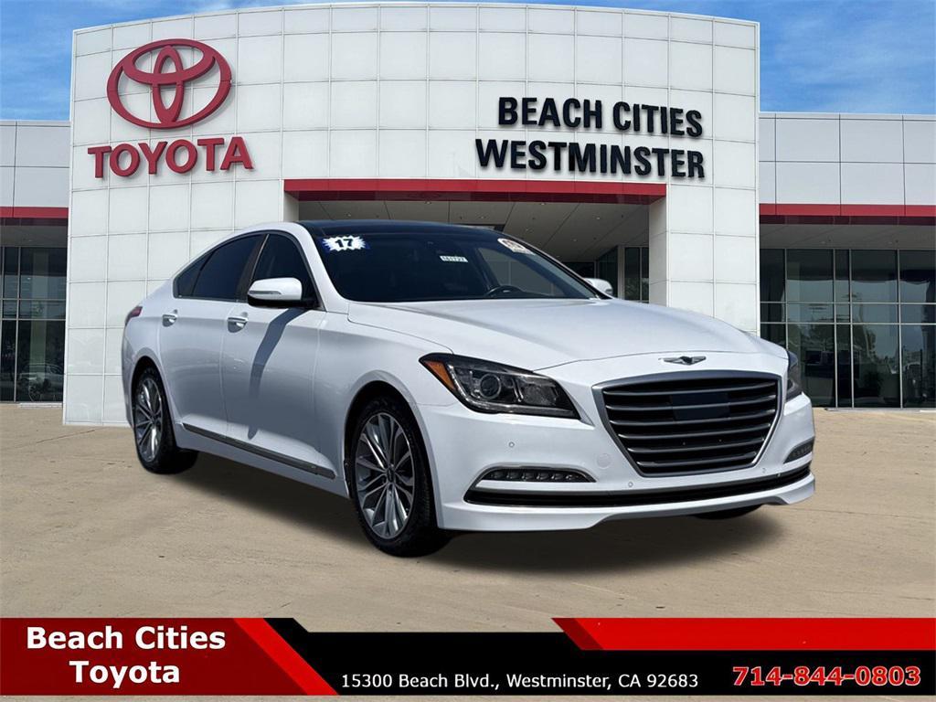 used 2017 Genesis G80 car, priced at $15,499