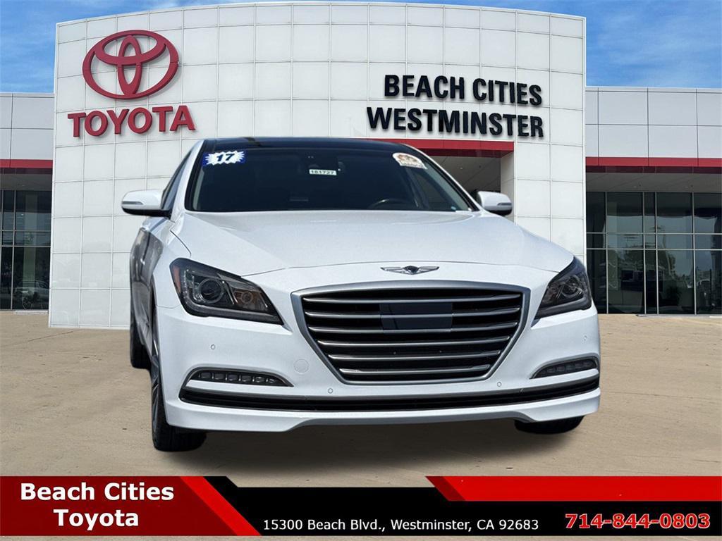 used 2017 Genesis G80 car, priced at $15,499