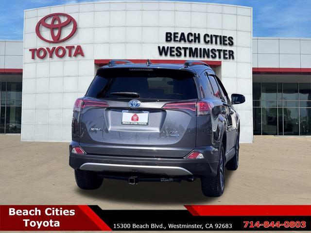 used 2018 Toyota RAV4 Hybrid car, priced at $20,999