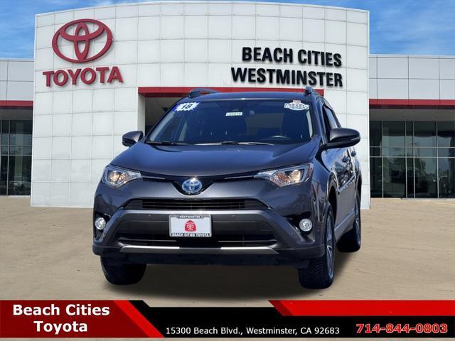 used 2018 Toyota RAV4 Hybrid car, priced at $20,999