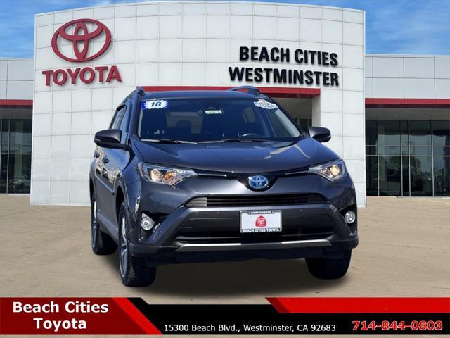 used 2018 Toyota RAV4 Hybrid car, priced at $20,999