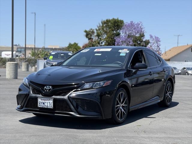used 2022 Toyota Camry car, priced at $25,455
