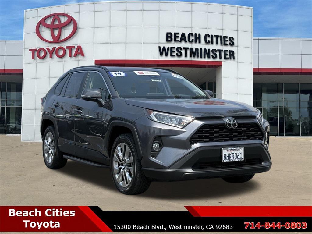 used 2019 Toyota RAV4 car, priced at $26,999