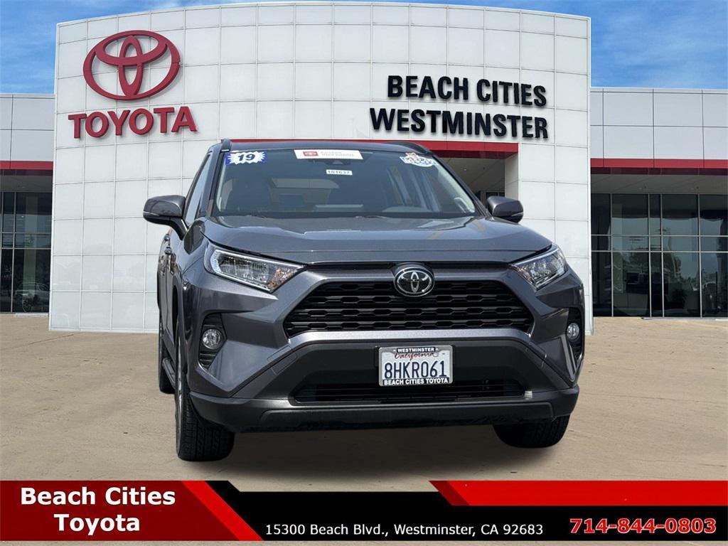 used 2019 Toyota RAV4 car, priced at $26,999
