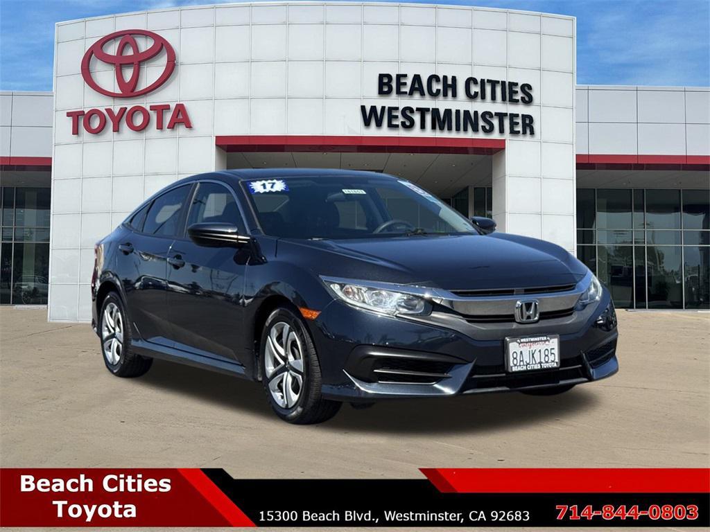 used 2017 Honda Civic car, priced at $16,999