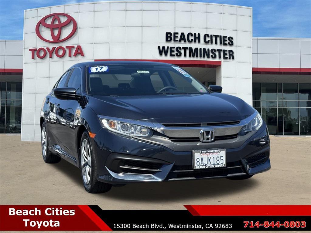 used 2017 Honda Civic car, priced at $16,999