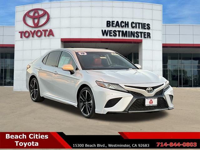 used 2018 Toyota Camry car, priced at $17,999