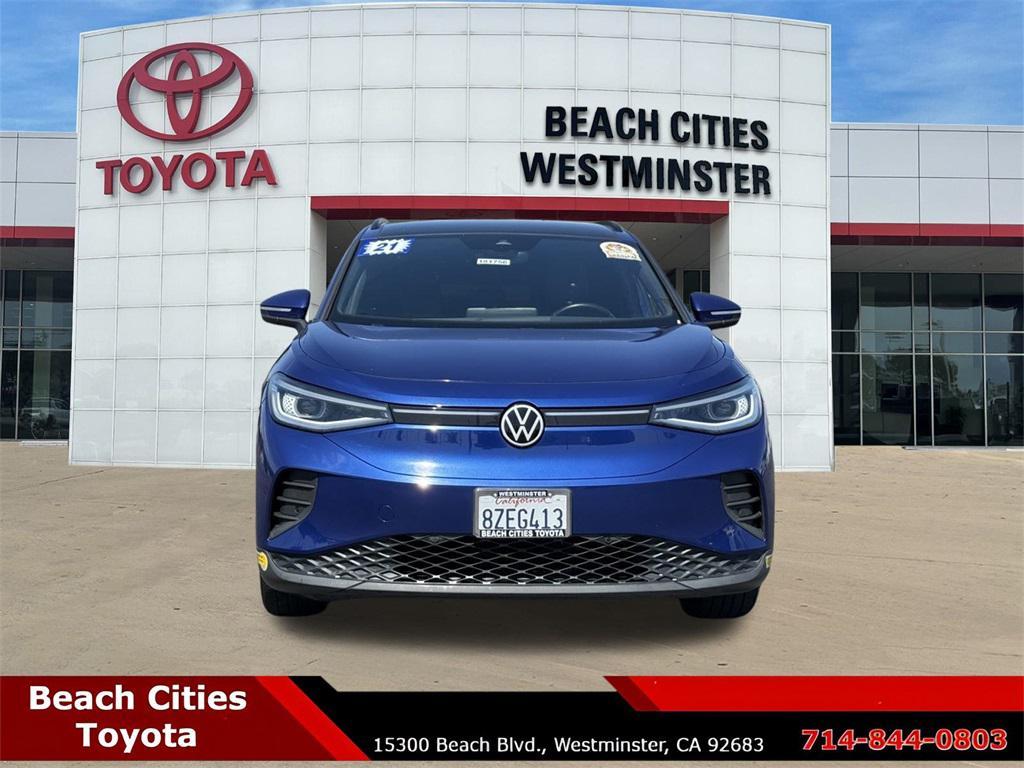 used 2021 Volkswagen ID.4 car, priced at $15,533