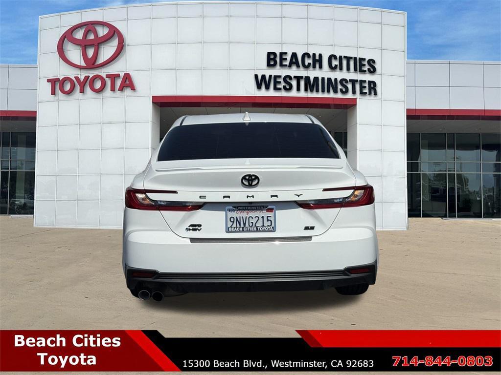 used 2025 Toyota Camry car, priced at $27,287
