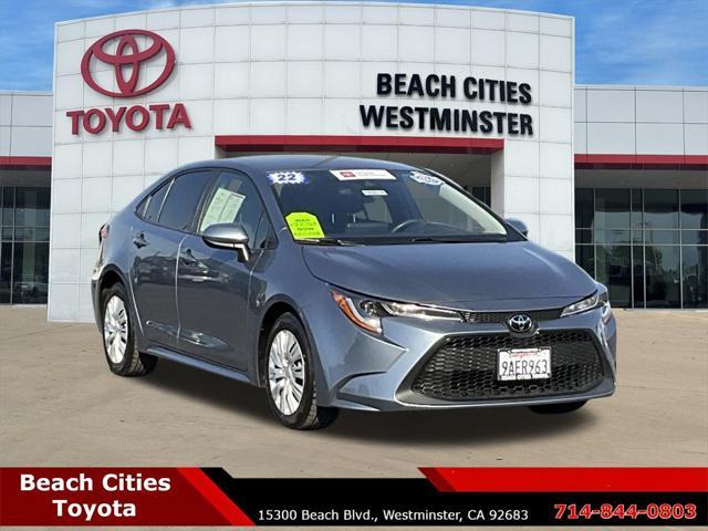 used 2022 Toyota Corolla car, priced at $20,476