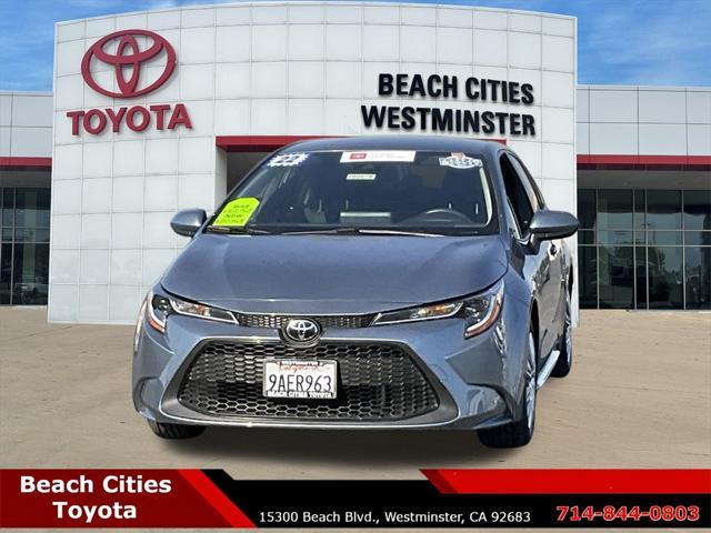 used 2022 Toyota Corolla car, priced at $20,476