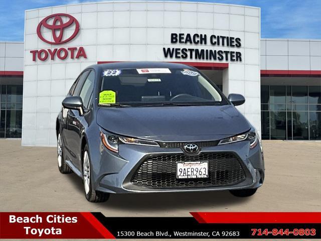 used 2022 Toyota Corolla car, priced at $20,476