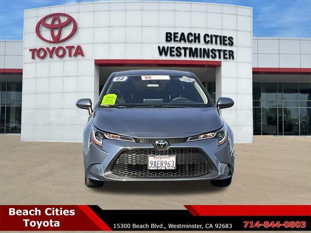 used 2022 Toyota Corolla car, priced at $20,476