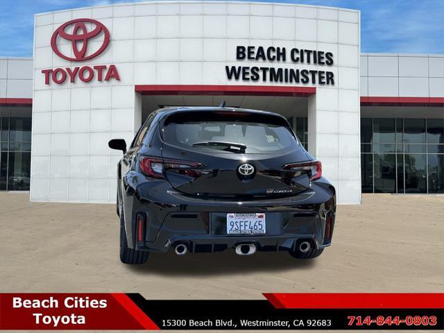 used 2025 Toyota GR Corolla car, priced at $42,899