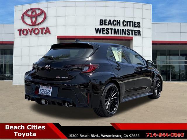 used 2025 Toyota GR Corolla car, priced at $42,899