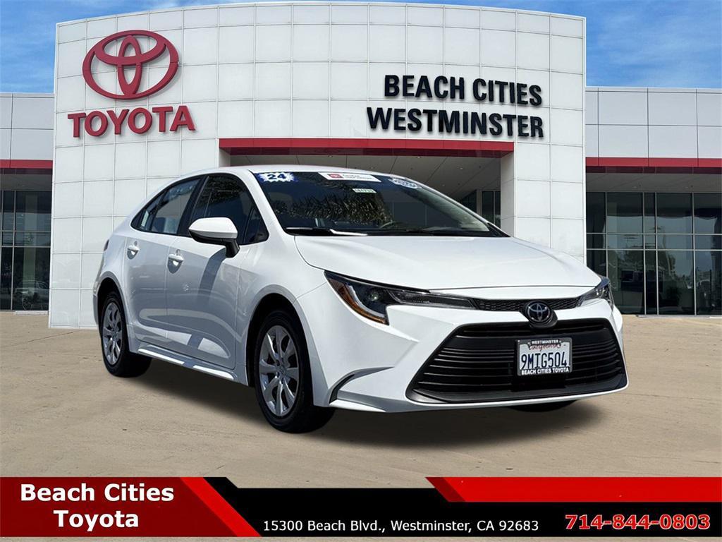 used 2024 Toyota Corolla car, priced at $22,707