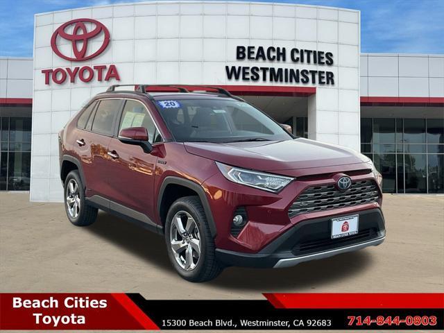 used 2020 Toyota RAV4 Hybrid car, priced at $26,999