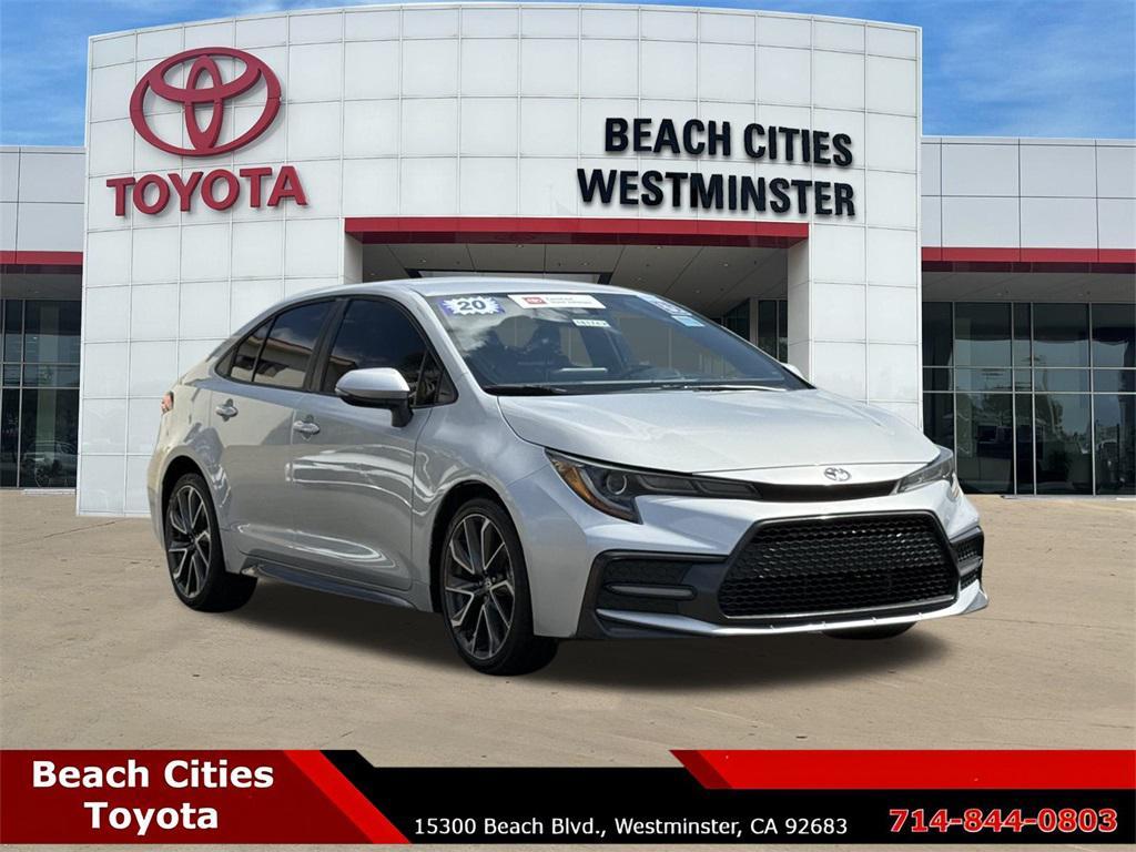 used 2020 Toyota Corolla car, priced at $16,487