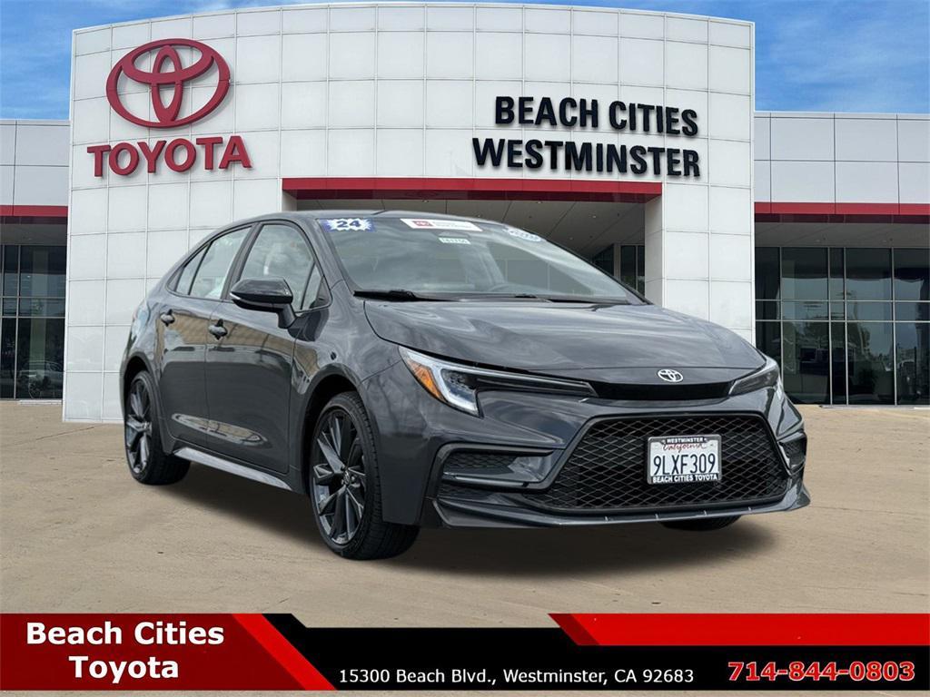 used 2024 Toyota Corolla car, priced at $23,403