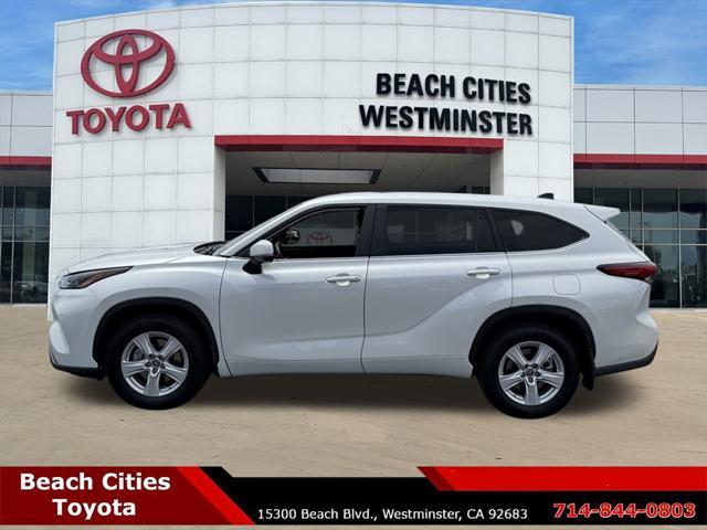 used 2023 Toyota Highlander car, priced at $37,885