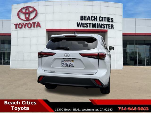 used 2023 Toyota Highlander car, priced at $37,885