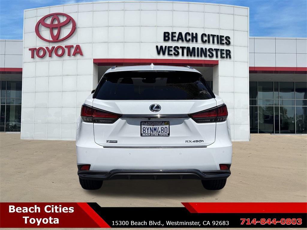 used 2022 Lexus RX 450h car, priced at $46,833