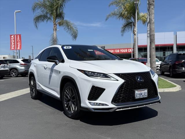 used 2022 Lexus RX 450h car, priced at $49,993