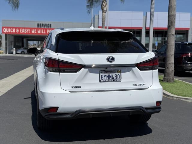 used 2022 Lexus RX 450h car, priced at $49,993