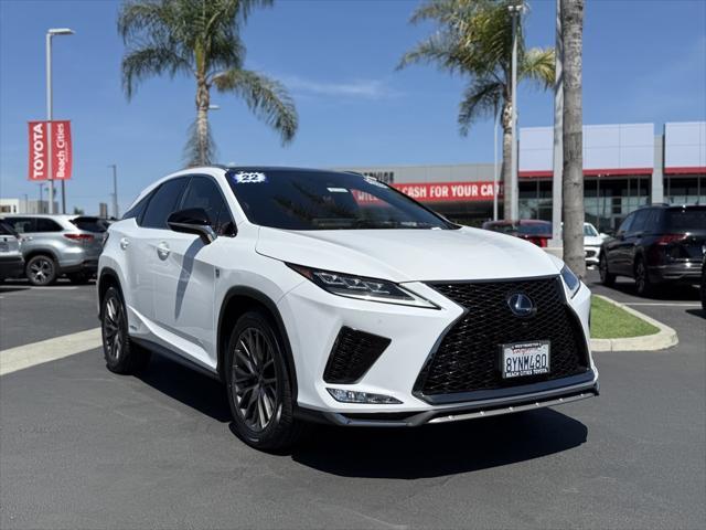 used 2022 Lexus RX 450h car, priced at $49,993