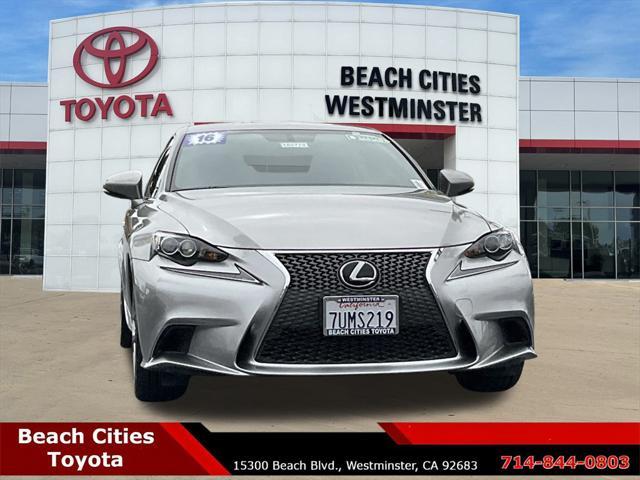 used 2016 Lexus IS 350 car, priced at $26,848