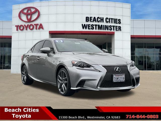 used 2016 Lexus IS 350 car, priced at $26,848