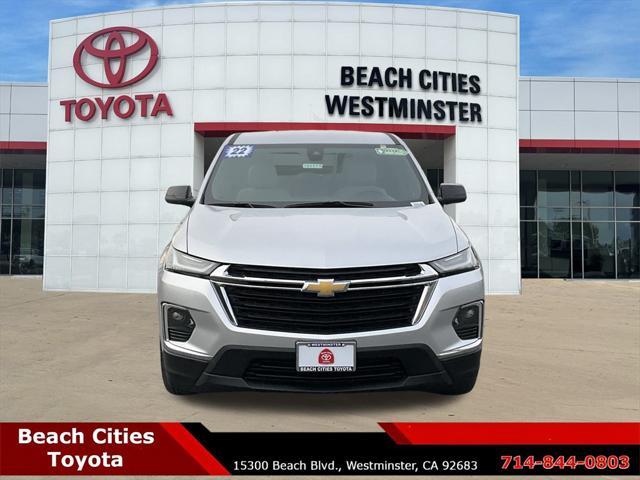 used 2022 Chevrolet Traverse car, priced at $25,999