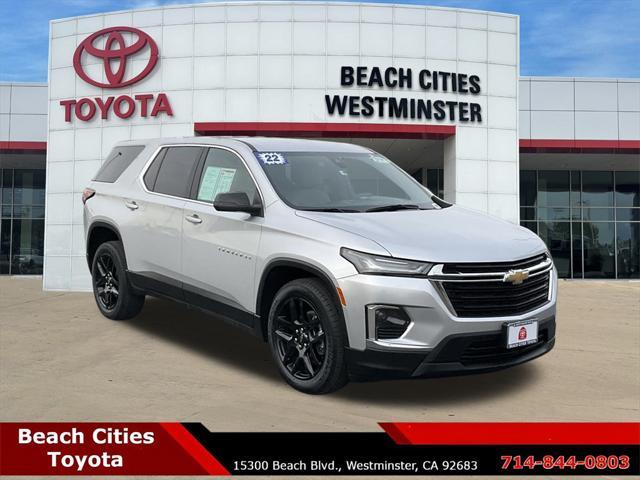 used 2022 Chevrolet Traverse car, priced at $25,999