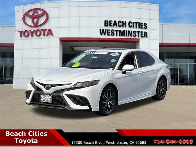 used 2023 Toyota Camry car, priced at $27,277