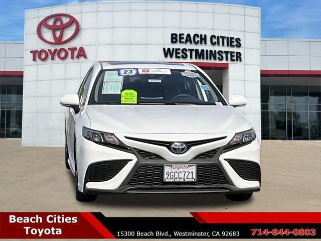 used 2023 Toyota Camry car, priced at $27,277