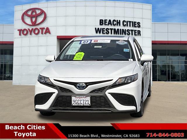 used 2023 Toyota Camry car, priced at $27,277