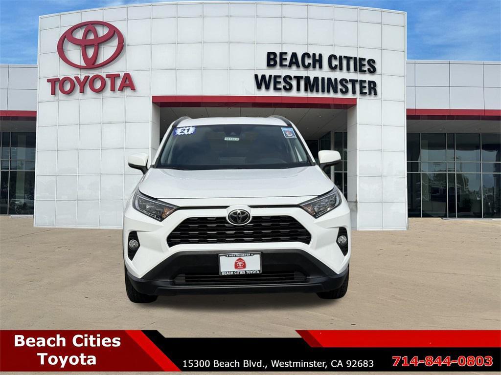used 2021 Toyota RAV4 car, priced at $21,530