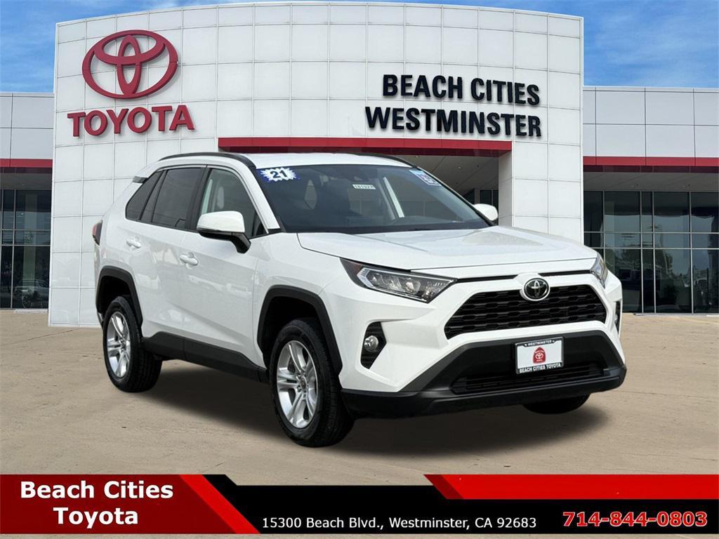 used 2021 Toyota RAV4 car, priced at $21,530