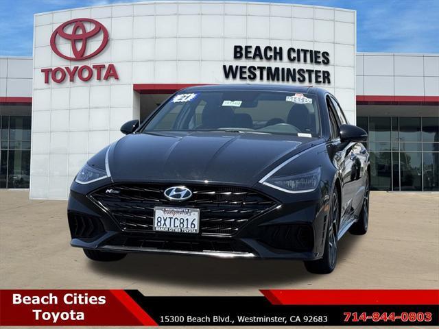 used 2021 Hyundai Sonata car, priced at $20,993