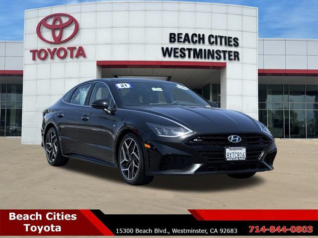 used 2021 Hyundai Sonata car, priced at $20,993