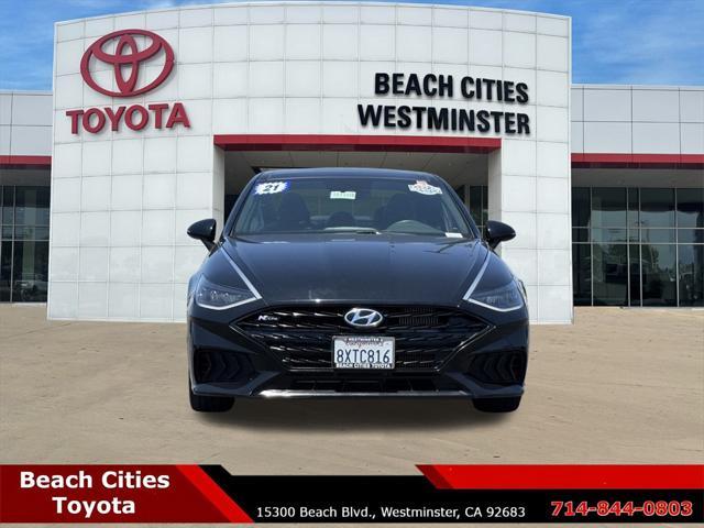 used 2021 Hyundai Sonata car, priced at $20,993
