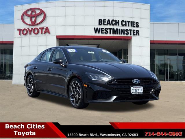 used 2021 Hyundai Sonata car, priced at $20,993